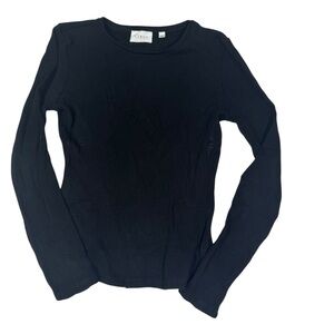 Cyrus Essentials‎ Black Long Sleeve Top